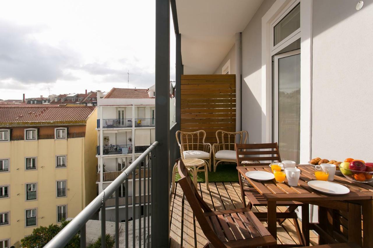 Lisboa Altido Elegant City Deluxe Apartment & Altido Luxurious 3-Bedroom Apt With Terrace In Intendente المظهر الخارجي الصورة